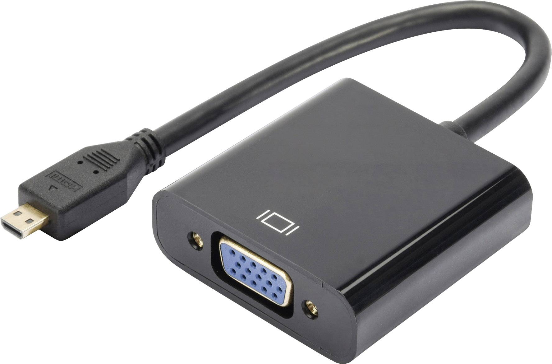 Digitus DA-70463 DVI / DisplayPort / HDMI / Klinke / Mini-DisplayPort / VGA Adapter [1x DVI-Stecker 18+1pol., DVI-Stecker 24+5pol