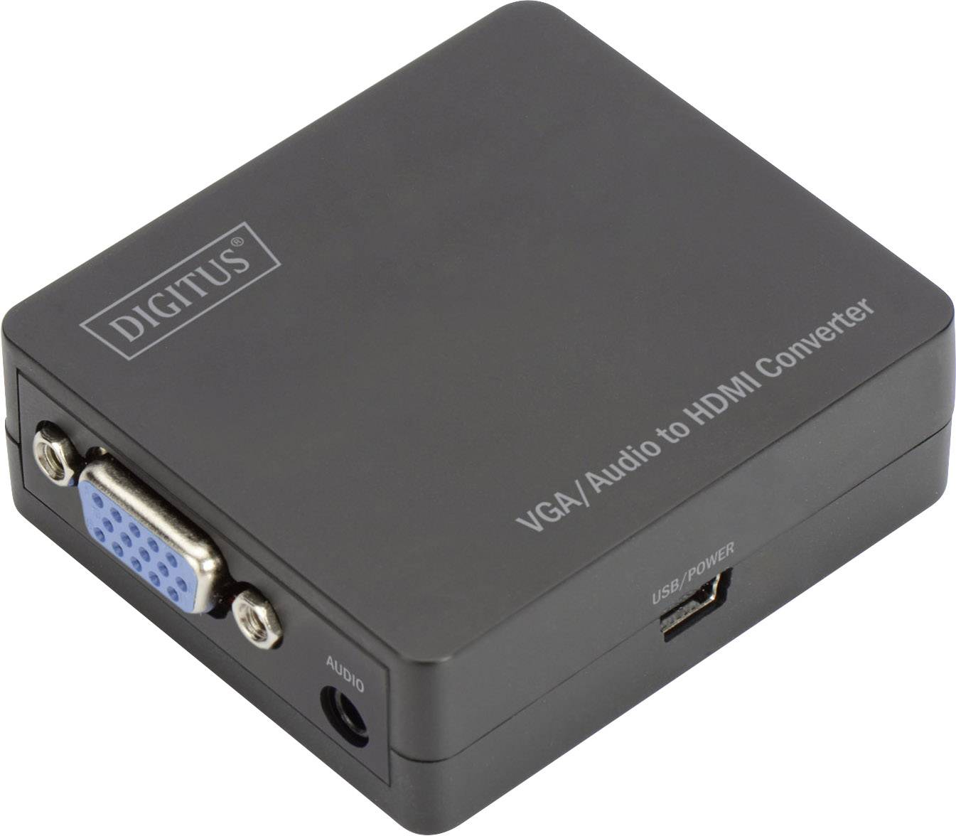 Digitus DA-70463 DVI / DisplayPort / HDMI / Klinke / Mini-DisplayPort / VGA Adapter [1x DVI-Stecker 18+1pol., DVI-Stecker 24+5pol