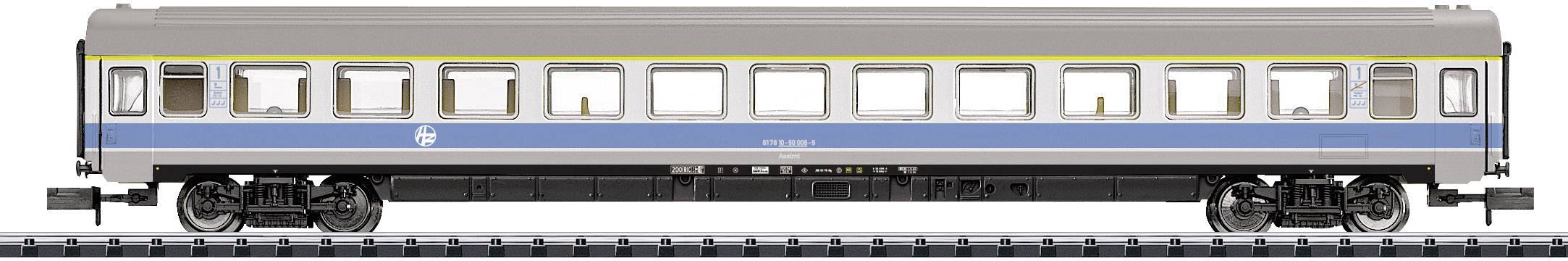MiniTrix T15593 N Schnellzugwagen "Mimara" der HŽ 1. Klasse