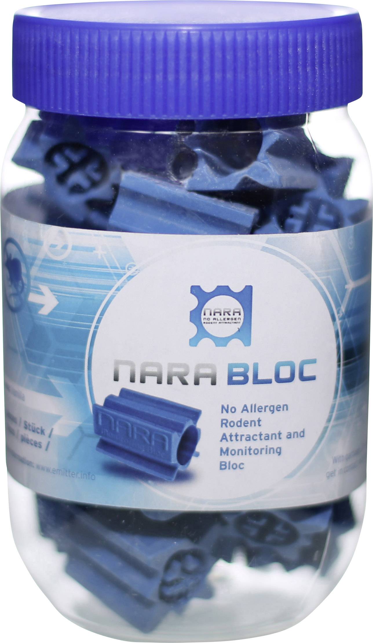 NARA NARABLOC20 Bloc Vanilla Lockmittel 20St.