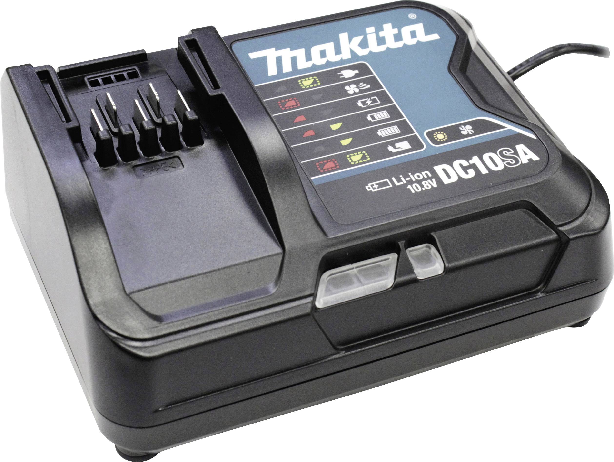 Makita HR166DSMJ SDS-Plus-Akku-Bohrhammer 10.8V 4Ah Li-Ion inkl. 2. Akku, inkl. Ladegerät, inkl. Koffer