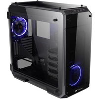 Thermaltake View 71 TG Midi-Tower PC-Gehäuse Schwarz 2 Vorinstallierte LED Lüfter, Seitenfenster, Staubfilter Thermaltake View 71 TG Midi-Tower PC-Gehäuse Schwarz 2 Vorinstallierte LED Lüfter, Seitenfenster, Staubfilter