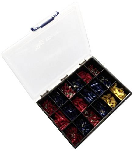 WKK 6368 Quetschverbinder-Sortiment 0.50mm² 6mm² Rot, Blau, Gelb 1 Set