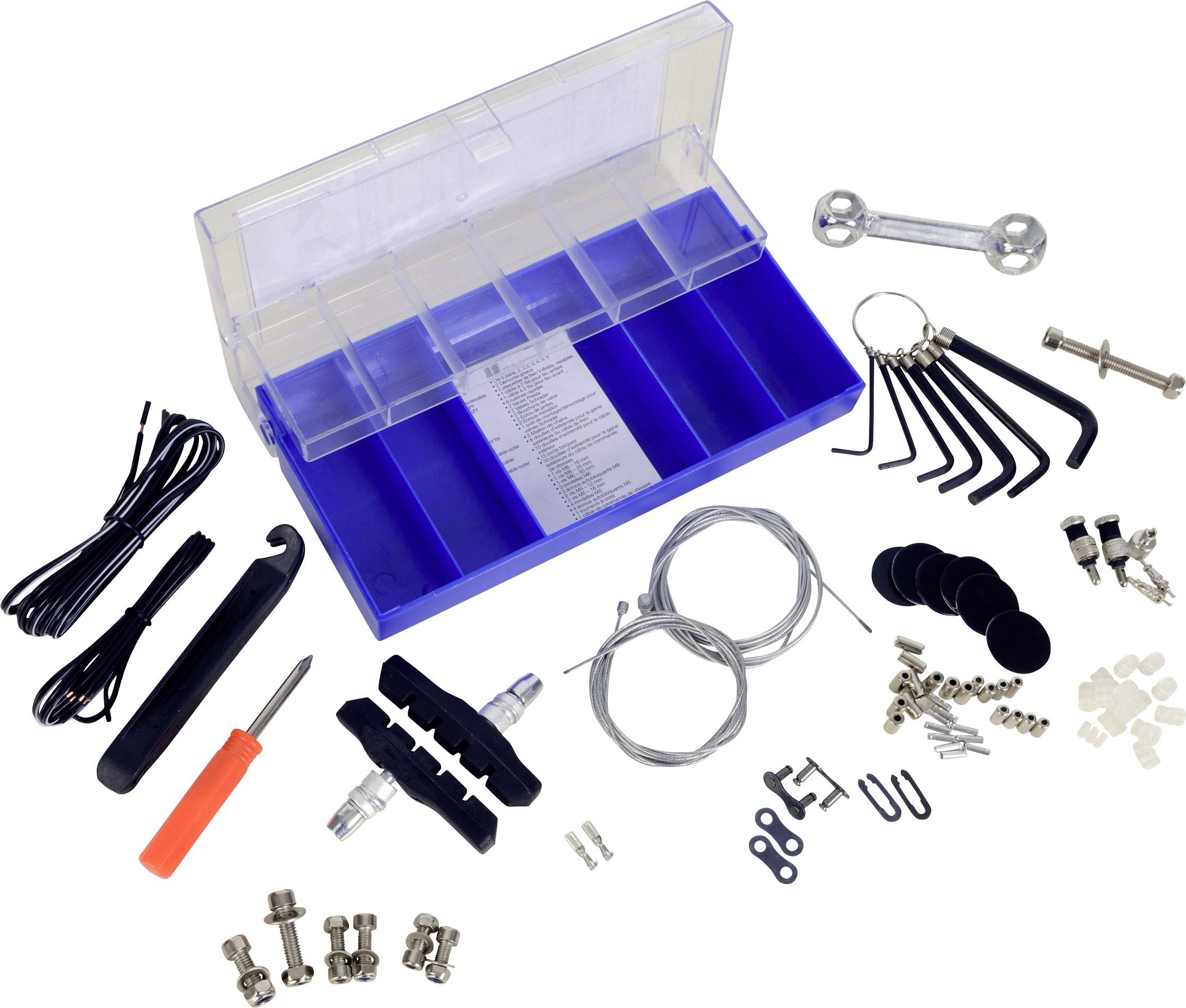 FISCHER FAHRRAD 85530 Reifen-Pannen Set (L x B x H) 11 x 21 x 4.5 cm 1 St.