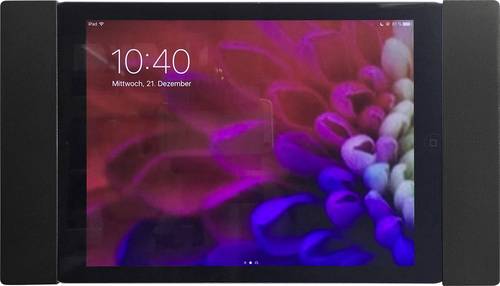 s11 b iPad Wandhalterung Schwarz Passend für Apple-Modell: iPad Air, iPad Air 2, iPad