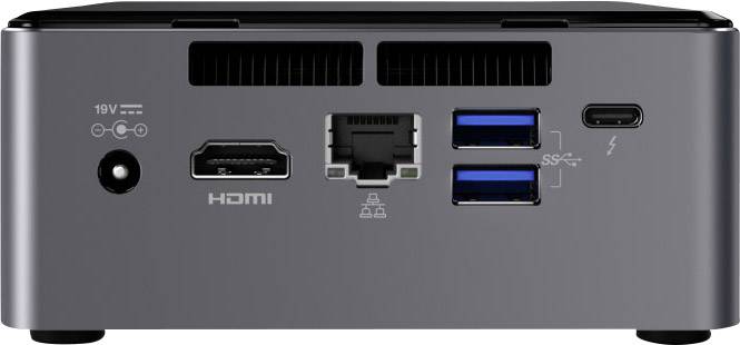 Intel NUC 7 PERFORMANCE Mini PC Intel i5-7260U (2 x 2.2 GHz / max. 3.4 GHz) 4 GB RAM 16 GB SSD 1 TB HDD 16 GB Optane™ Win 10 Home