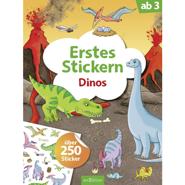 ARS Edition Erstes Stickern Dinos 132171