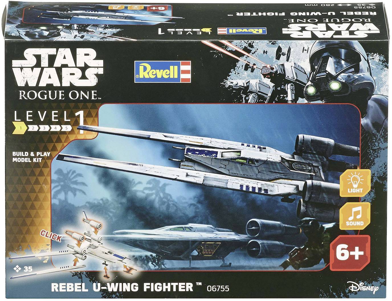 Revell 06755 Star Wars U-Wing Fighter Science Fiction Bausatz 1:100