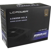 LC Power LC6550 V2.3 PC Netzteil 550 W ATX 80PLUS® Bronze LC Power LC6550 V2.3 PC Netzteil 550 W ATX 80PLUS® Bronze