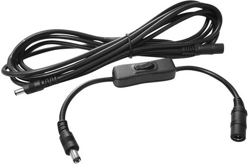 Niedervolt-Verlängerungskabel Niedervolt-Stecker - Niedervolt-Buchse 2.1mm 5.5mm 3.0