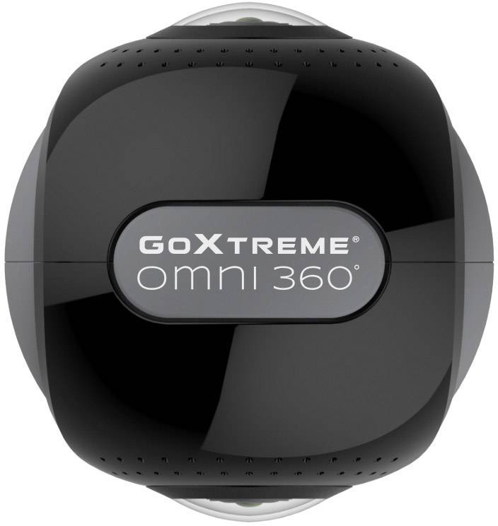 GoXtreme 360° Android 360 Grad Panorama-Kamera Schwarz, Grau Gehäuse (Body), inkl. Tasche 360°