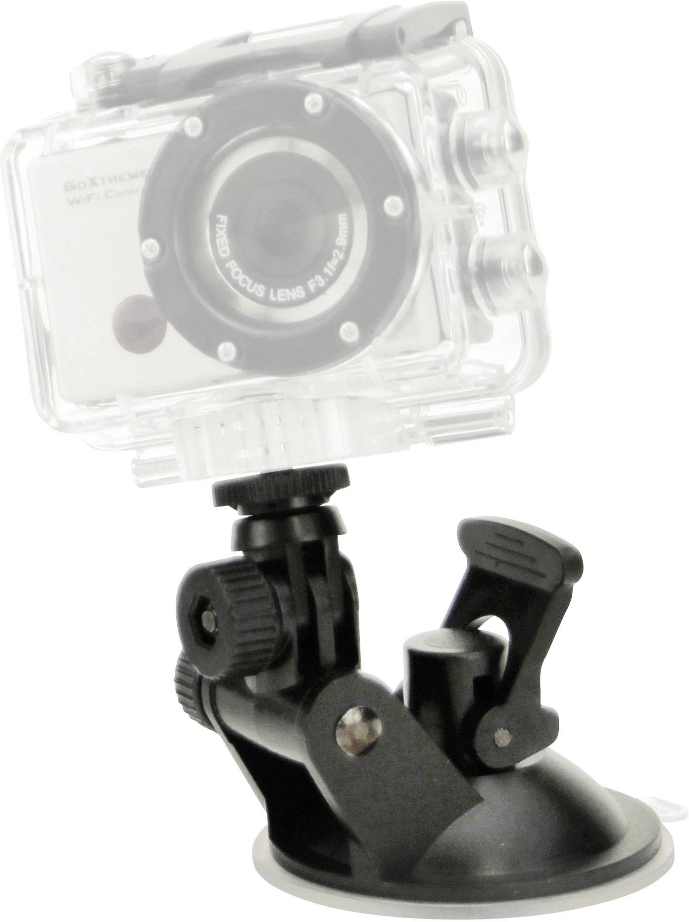 GoXtreme Car-Suction-Mount Saugnapfhalterung Passend für: Actioncams