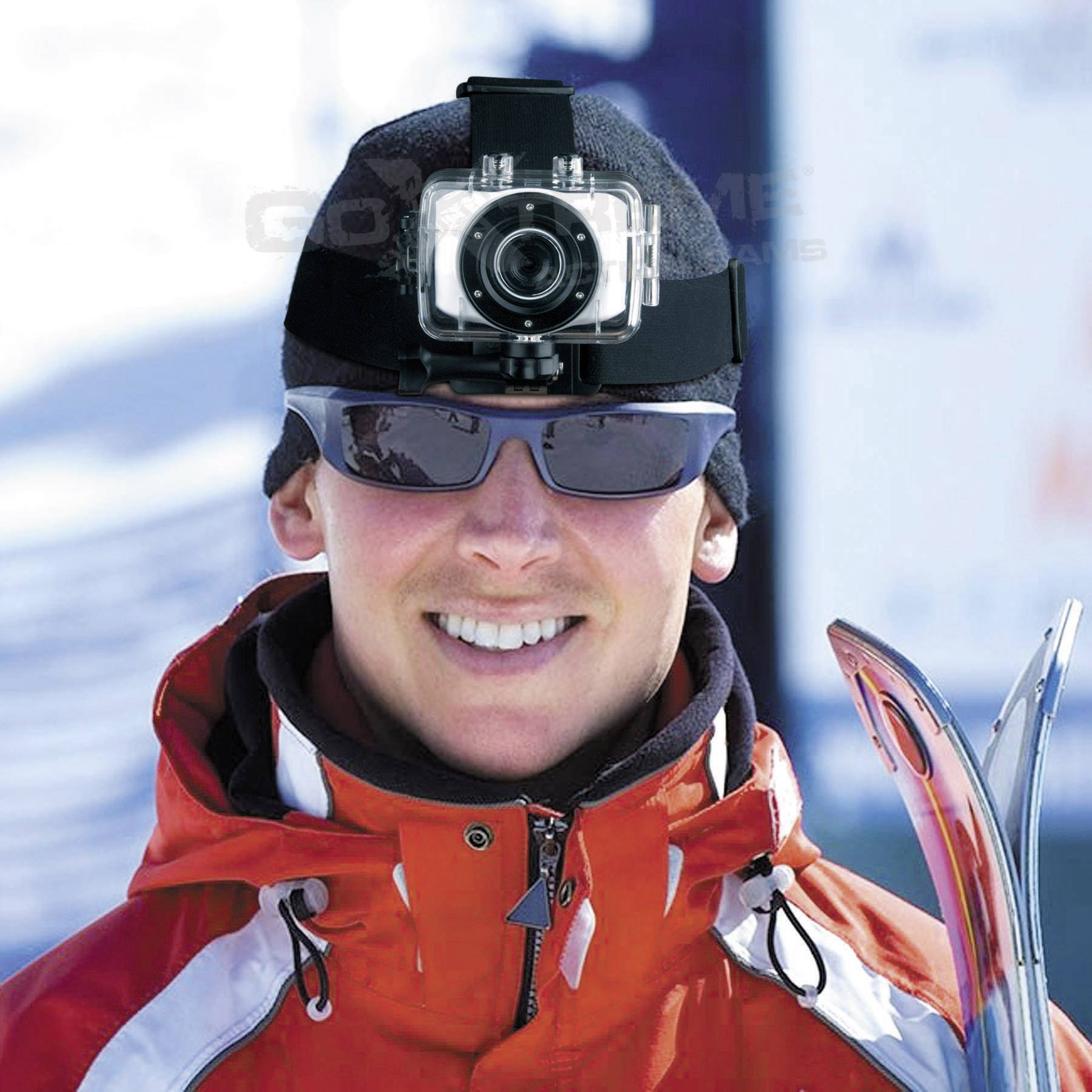GoXtreme Head-Strap-Mount Kopfband-Halterung Actioncams