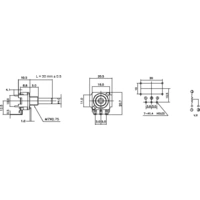 Potentiometer Service RD1601F-40B4-30R6-B1M-601 63250-21400-3011/B1M Dreh-Potentiometer 1-Gang Mono Potentiometer Service RD1601F-40B4-30R6-B1M-601 63250-21400-3011/B1M Dreh-Potentiometer 1-Gang Mono