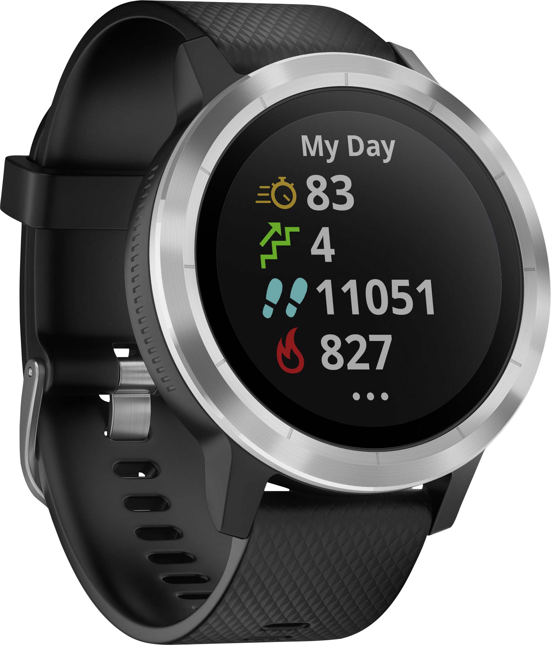 Garmin Vivoactive 3 Smartwatch L Schwarz
