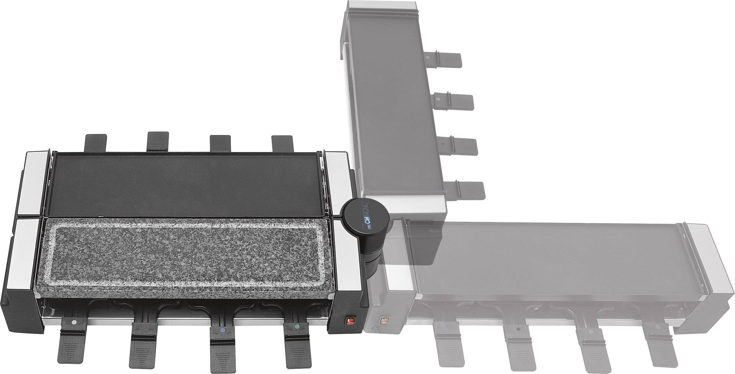 Clatronic RG 3678 Raclette Schwarz