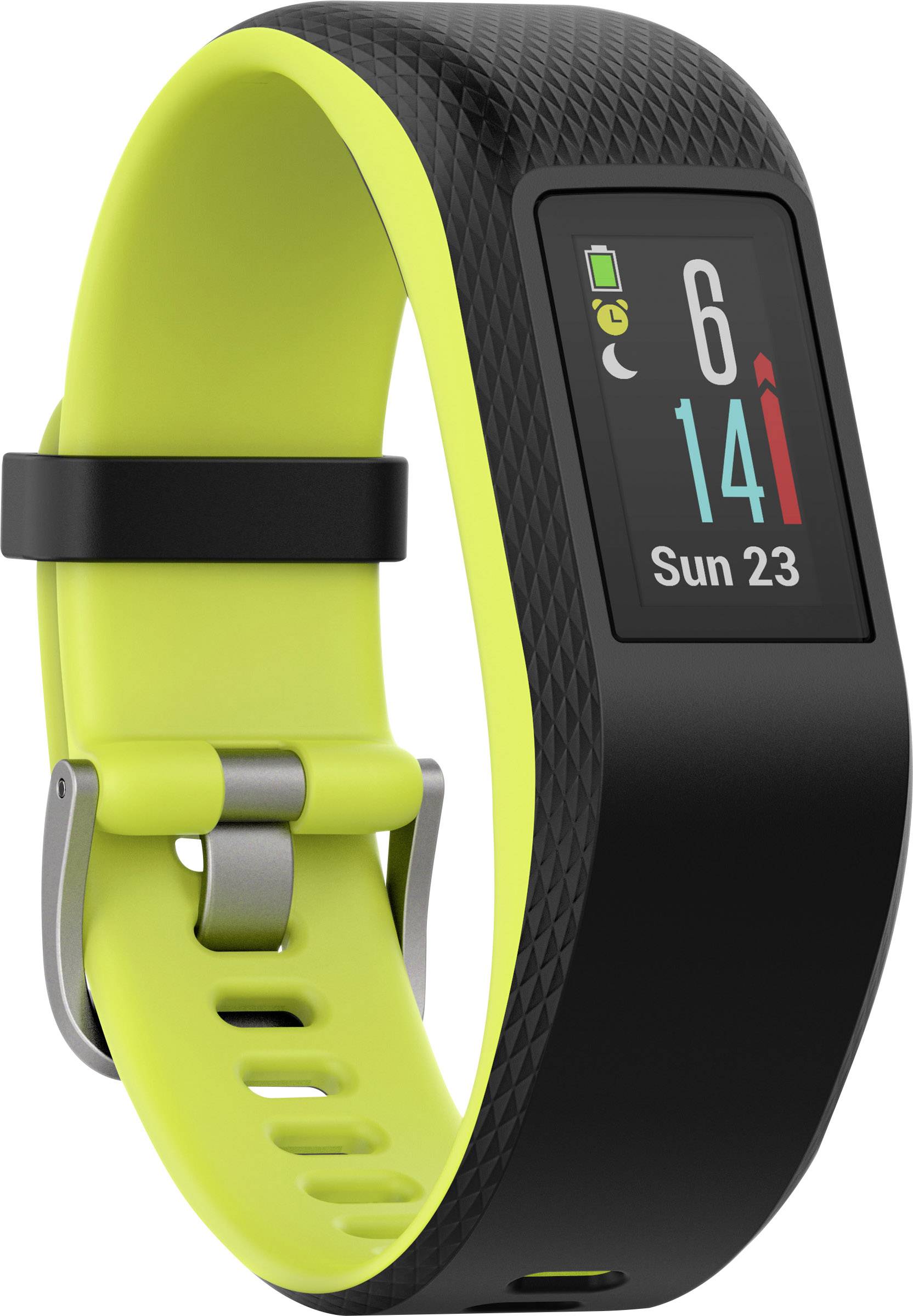 Garmin Vivosport Fitness-Tracker L Schwarz, Grün