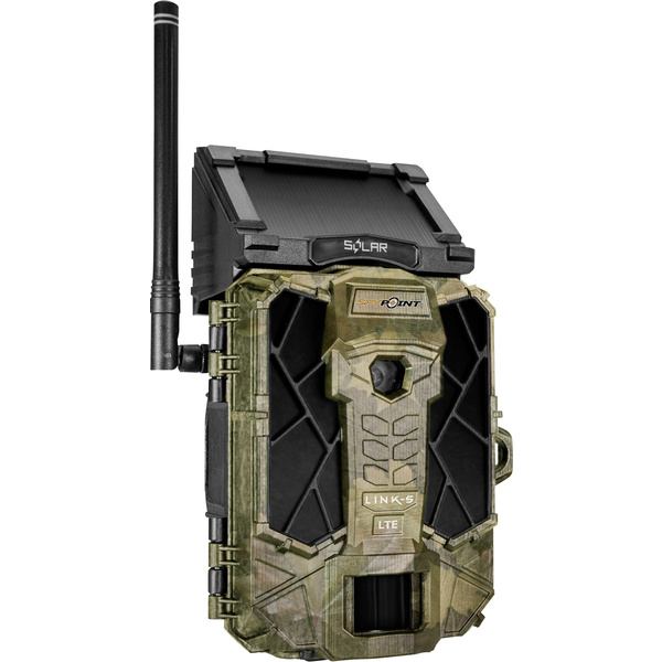 Spypoint Wildkamera 12 Megapixel GPS Geotag-Funktion, GSM-Modul, Low-Glow-LEDs Camouflage