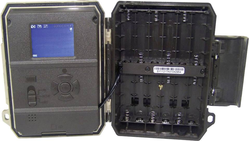 Berger & Schröter X-Trail Wildkamera 24 Mio. Pixel Black LEDs, Tonaufzeichnung Camouflage