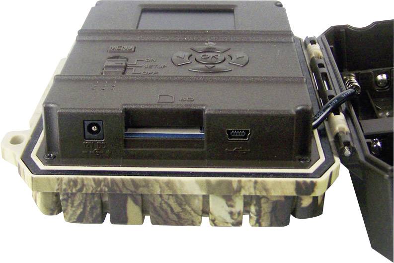 Berger & Schröter X-Trail Wildkamera 24 Mio. Pixel Black LEDs, Tonaufzeichnung Camouflage