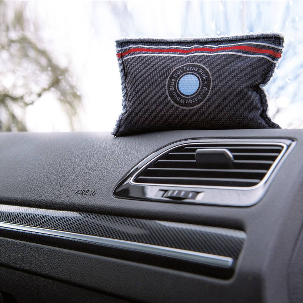 PINGI Luftentfeuchter (L x B x H) 3.00 x 16.3 x 10.50 cm Carbon für alle Auto's, Wohnwagen etc. geeignet