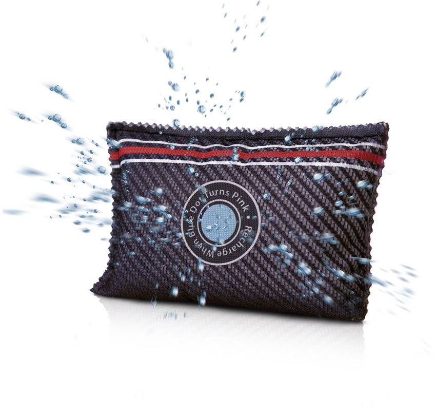 PINGI Luftentfeuchter (L x B x H) 3.00 x 16.3 x 10.50 cm Carbon für alle Auto's, Wohnwagen etc. geeignet