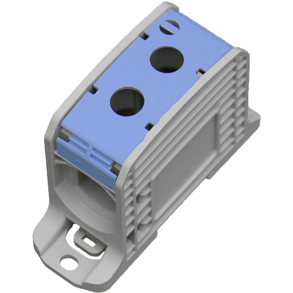 HoraeTec 087810-1-3 Reihenklemme PA Lichtgrau (RAL 7035), Blau 1polig 310 A, 250A 600V Leiter-Typ = N HoraeTec 087810-1-3 Reihenklemme PA Lichtgrau (RAL 7035), Blau 1polig 310 A, 250A 600V Leiter-Typ = N