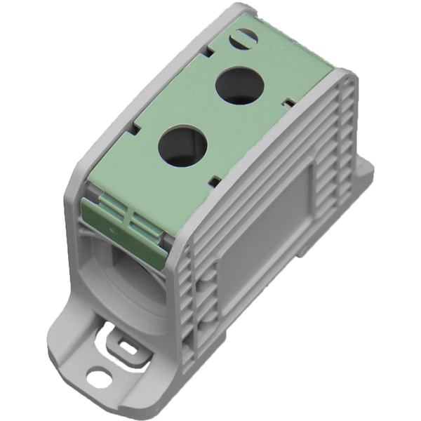 HoraeTec 087810-2-3 Reihenklemme PA Lichtgrau (RAL 7035), Gelb, Grün 1polig 310 A, 250A 600V Leiter-Typ = PE HoraeTec 087810-2-3 Reihenklemme PA Lichtgrau (RAL 7035), Gelb, Grün 1polig 310 A, 250A 600V Leiter-Typ = PE