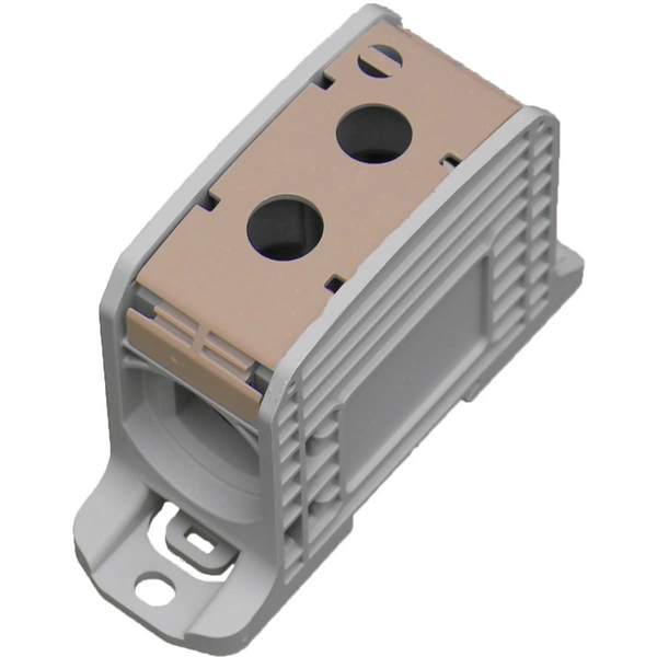 HoraeTec 087810-3-3 Reihenklemme PA Lichtgrau (RAL 7035), Braun 1polig 310 A, 250A 600V Leiter-Typ = L HoraeTec 087810-3-3 Reihenklemme PA Lichtgrau (RAL 7035), Braun 1polig 310 A, 250A 600V Leiter-Typ = L