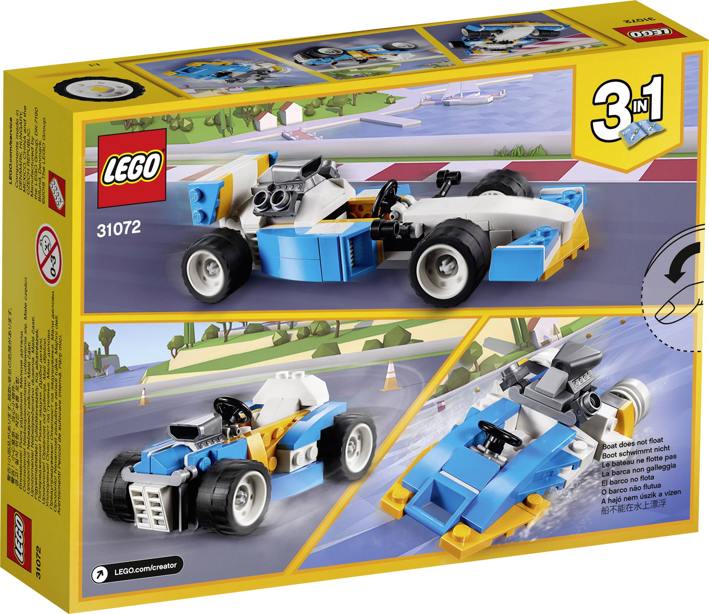 LEGO® CREATOR 31072 Ultimative Motor-Power