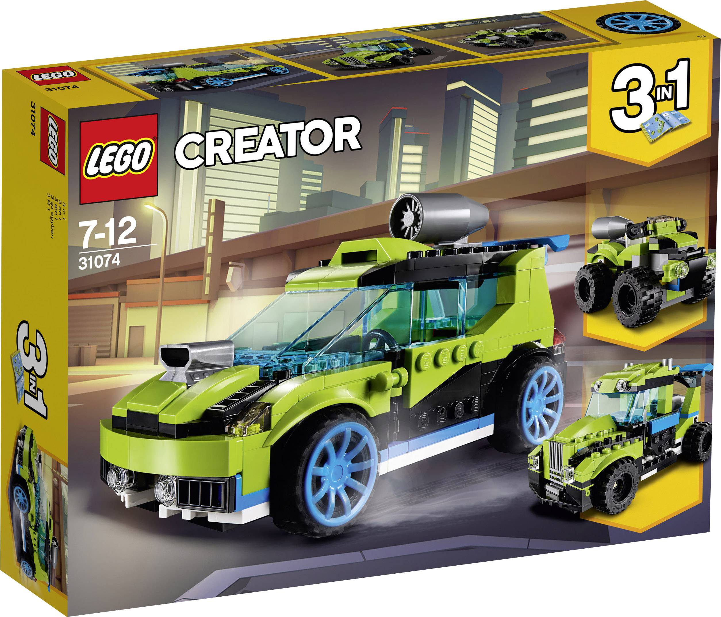 LEGO® CREATOR 31074 Raketen-Rallyeflitzer