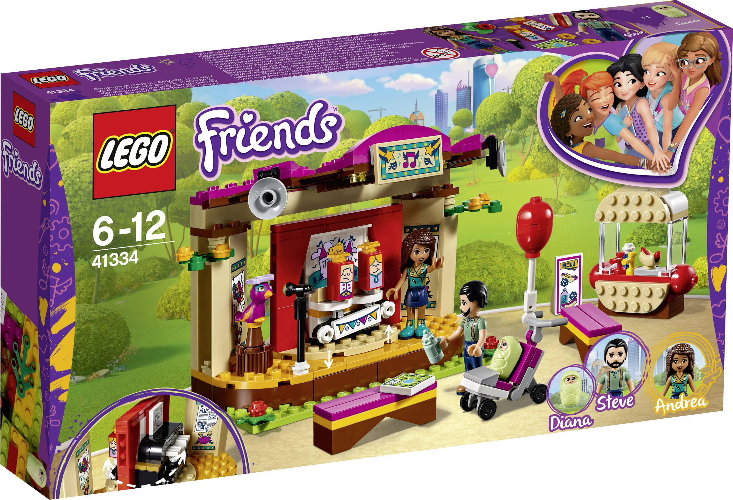41334 LEGO® FRIENDS Andreas Bühne im Park