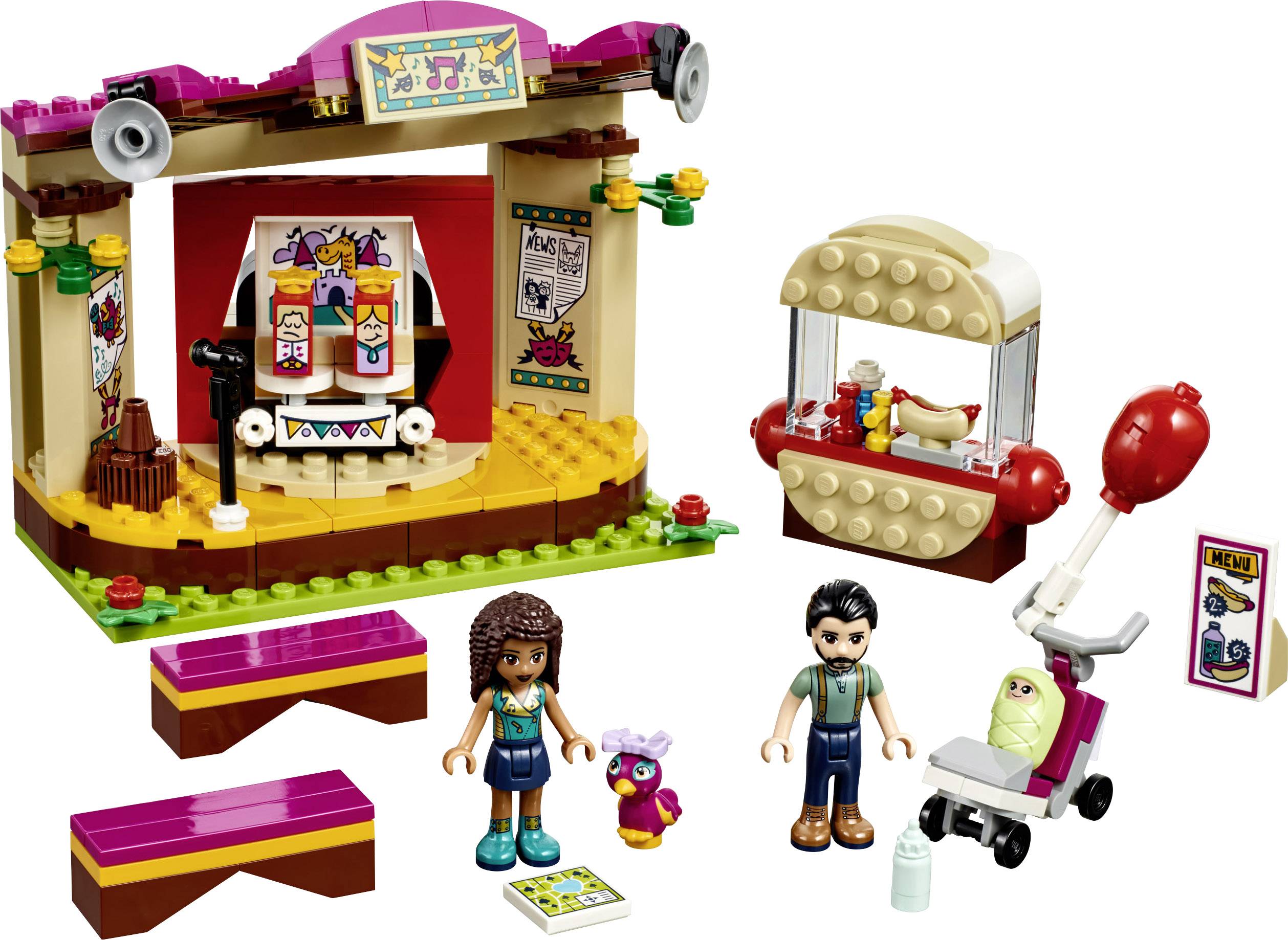 41334 LEGO® FRIENDS Andreas Bühne im Park