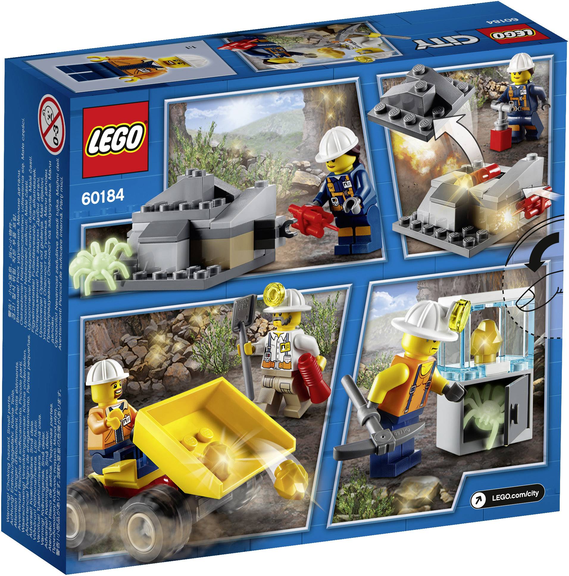 60184 LEGO® CITY Bergbauteam