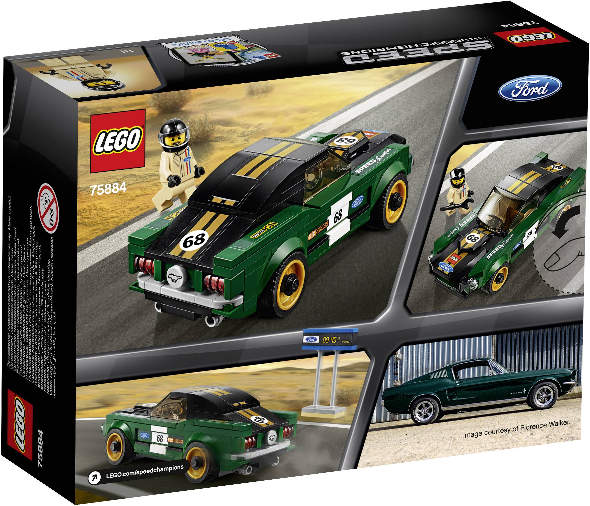75884 LEGO® SPEED CHAMPIONS 1968 Ford Mustang Fastback