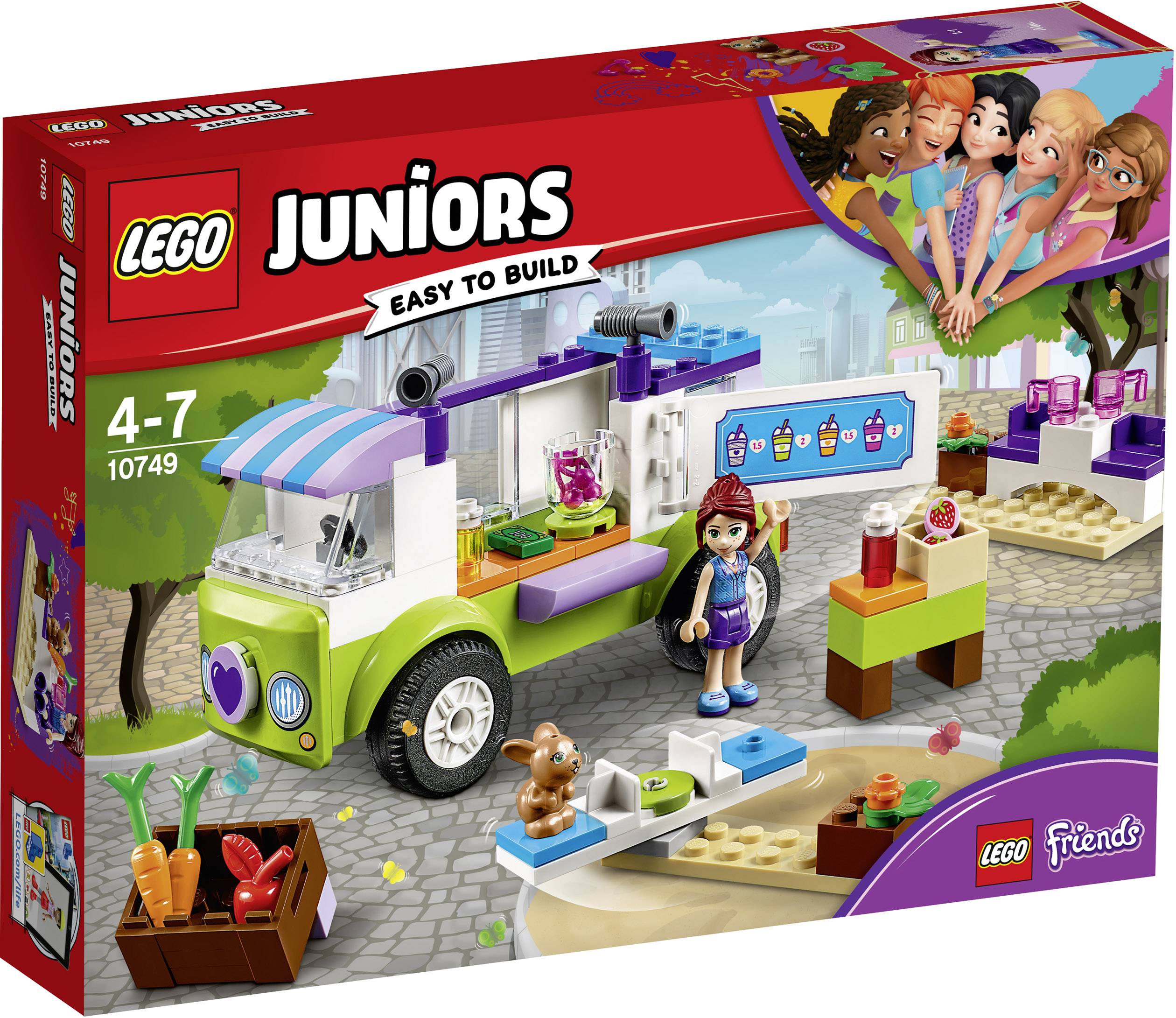 10749 LEGO® JUNIORS Mias Bio Foodtruck