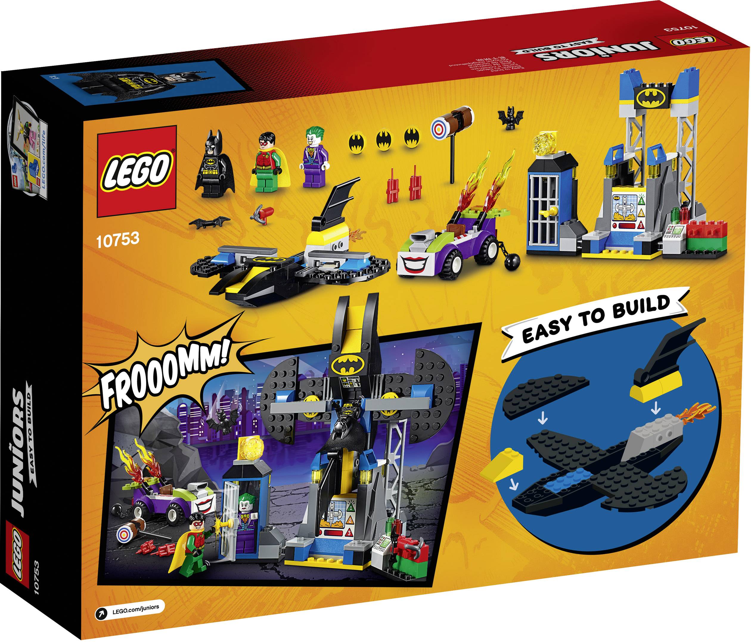 10753 LEGO® JUNIORS Der Joker™ und die Bathöhle