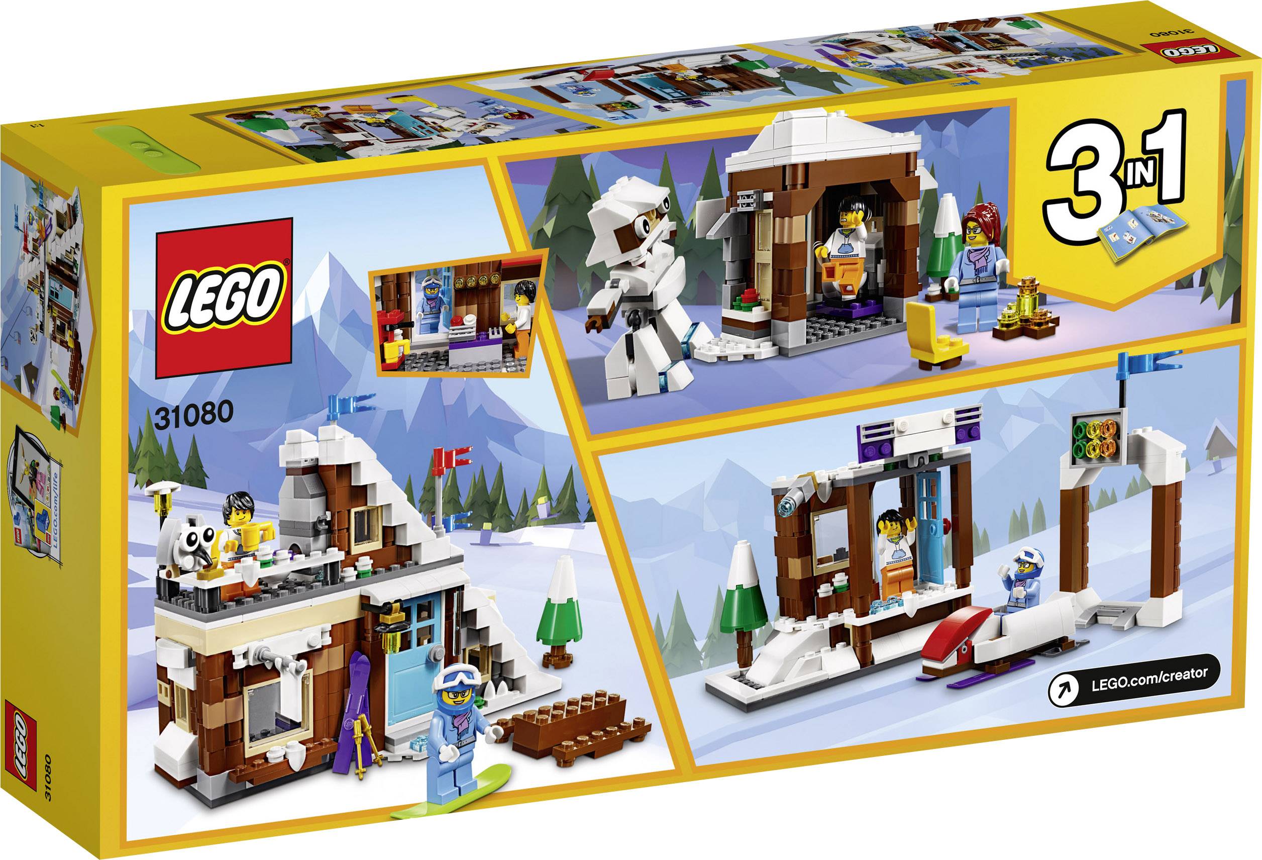 31080 LEGO® CREATOR Modulares Wintersportparadies