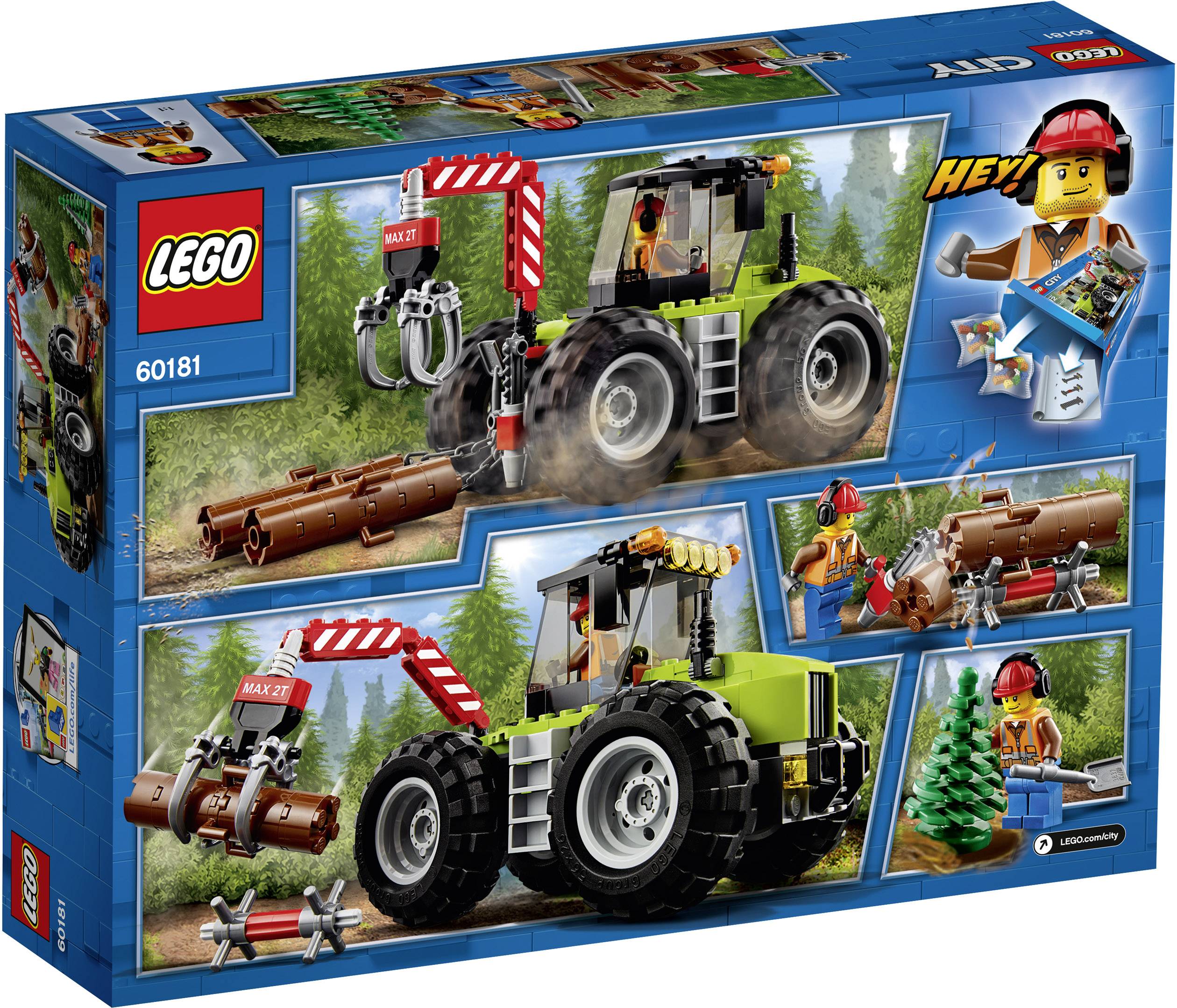 60181 LEGO® CITY Forsttraktor