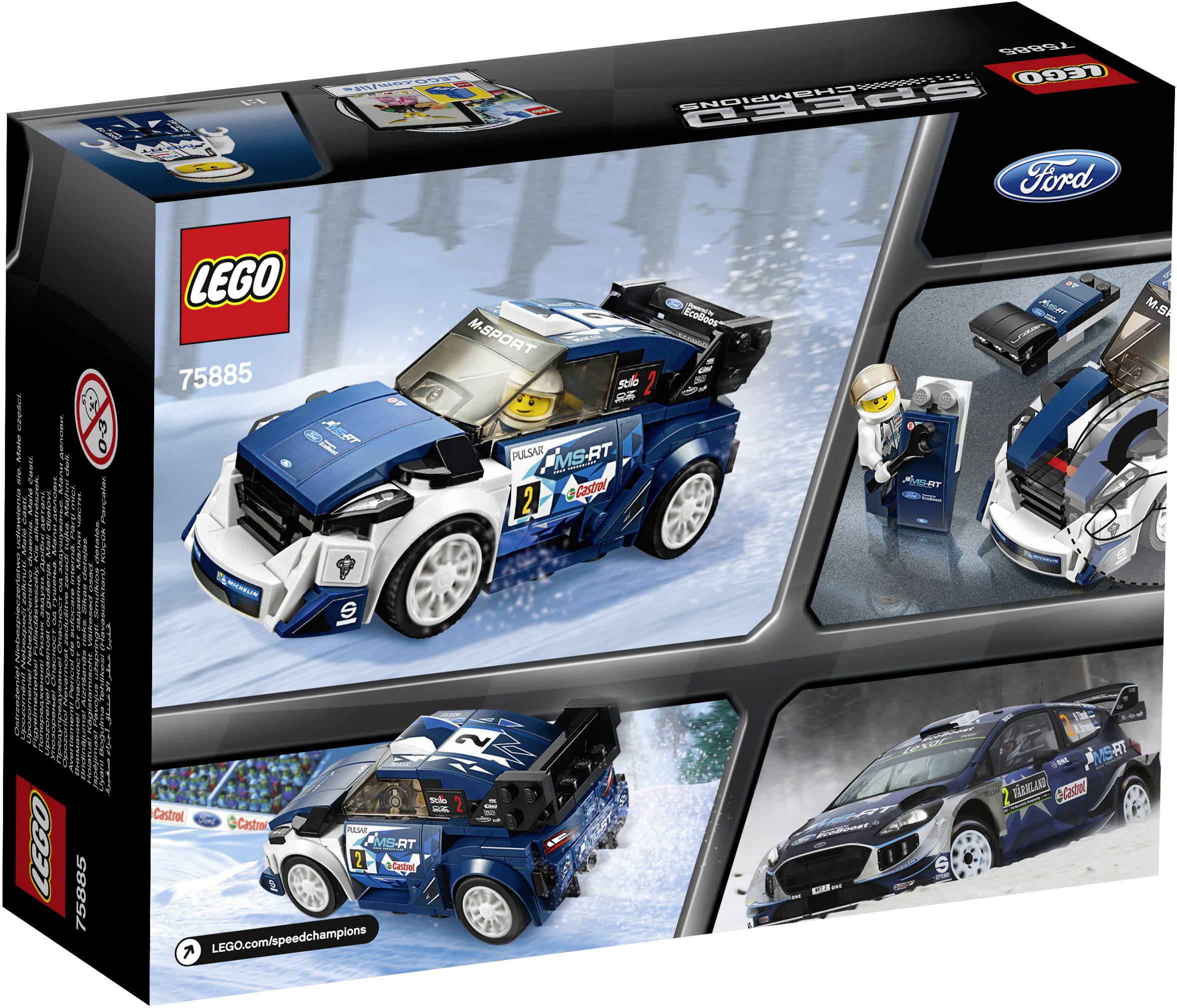 75885 LEGO® SPEED CHAMPIONS Ford Fiesta M-Sport WRC
