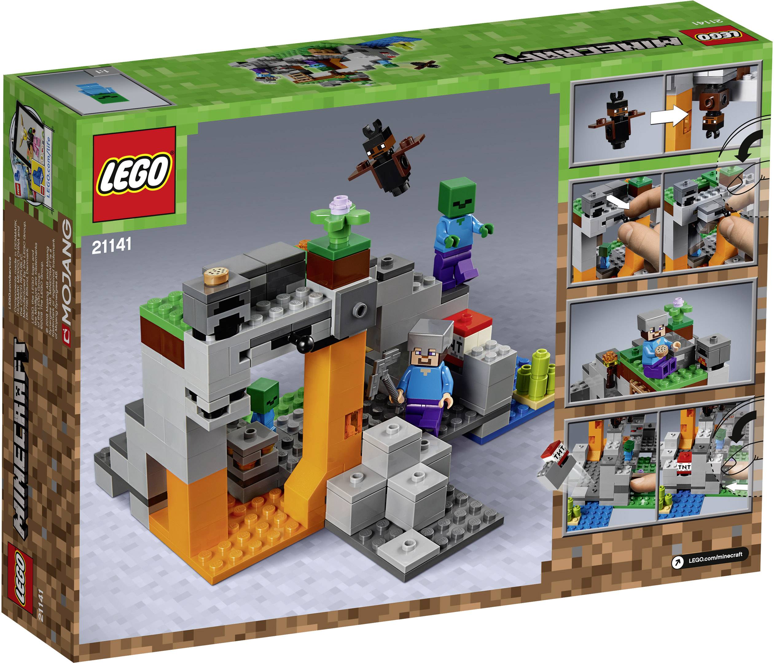 21141 LEGO® MINECRAFT Zombiehöhle