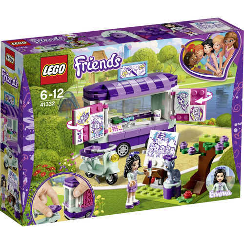 LEGO® FRIENDS 41332 Emma's roll art kiosk