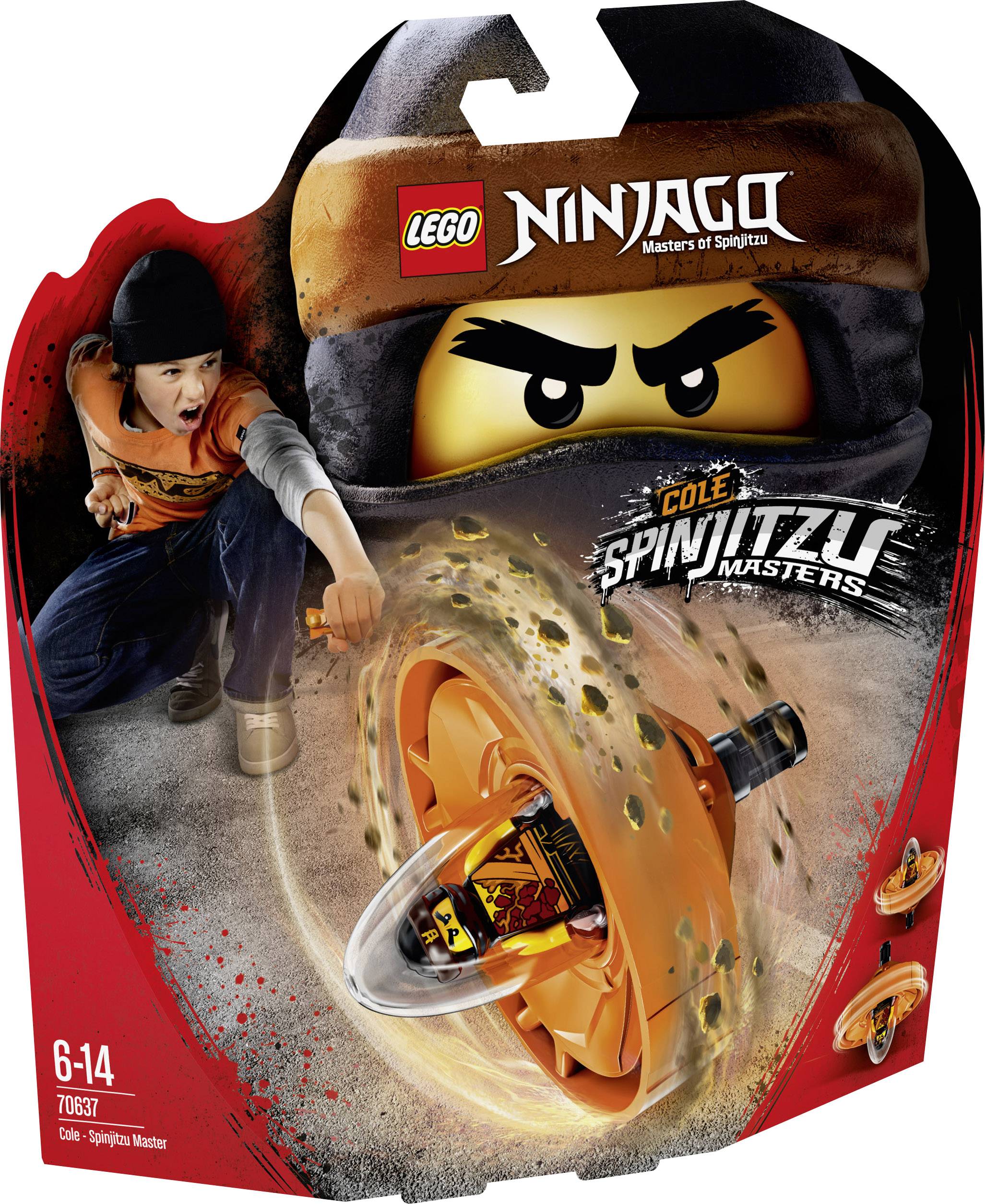 70637 LEGO® NINJAGO Spinjitzu-Meister Cole
