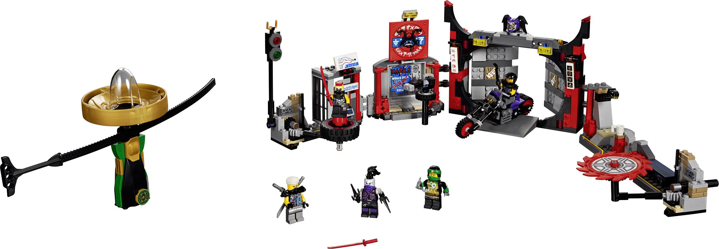 LEGO® NINJAGO 70640 Hauptq. d. Motorrad