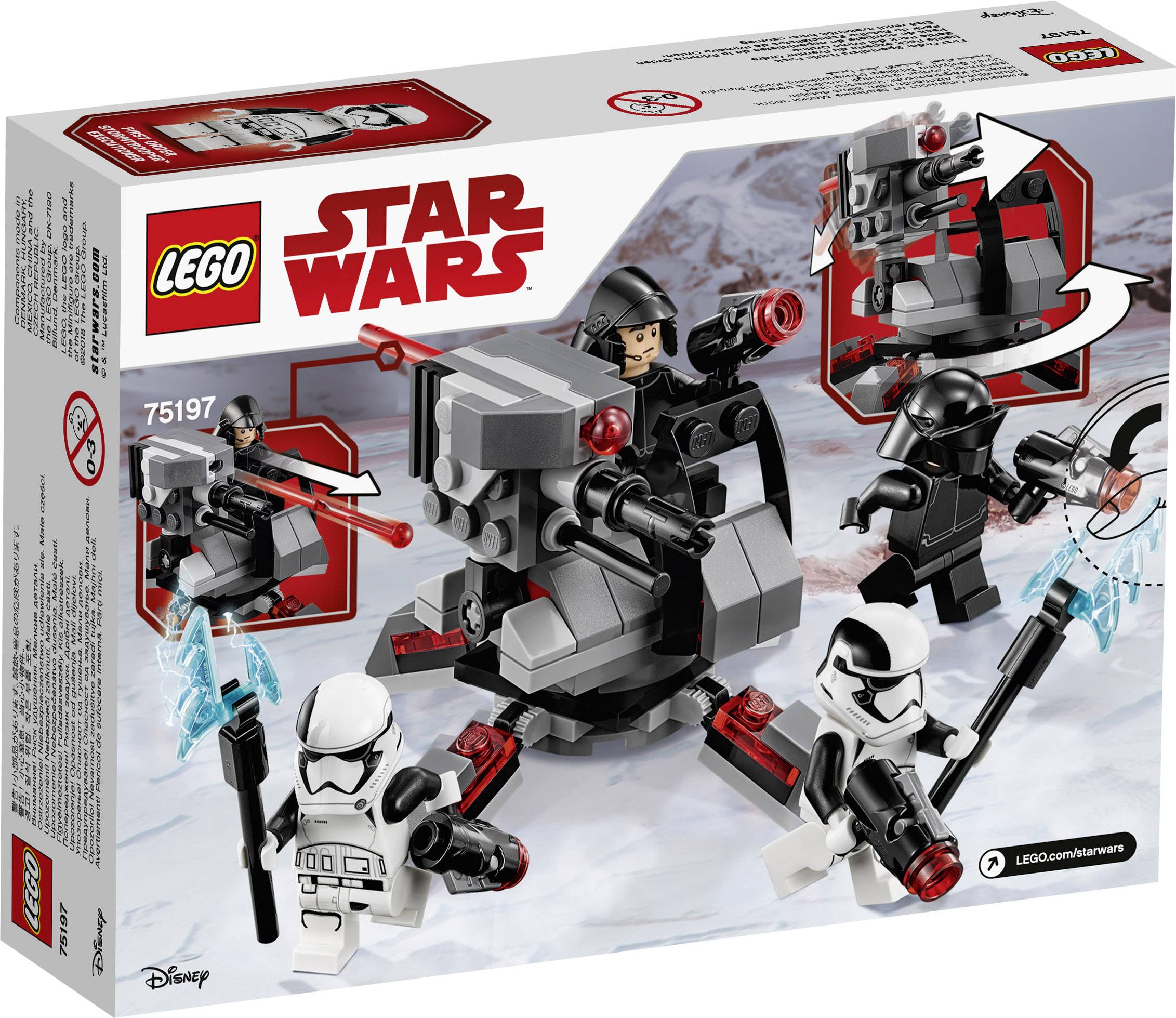 75197 LEGO® STAR WARS™ First Order Specialists Battle Pack
