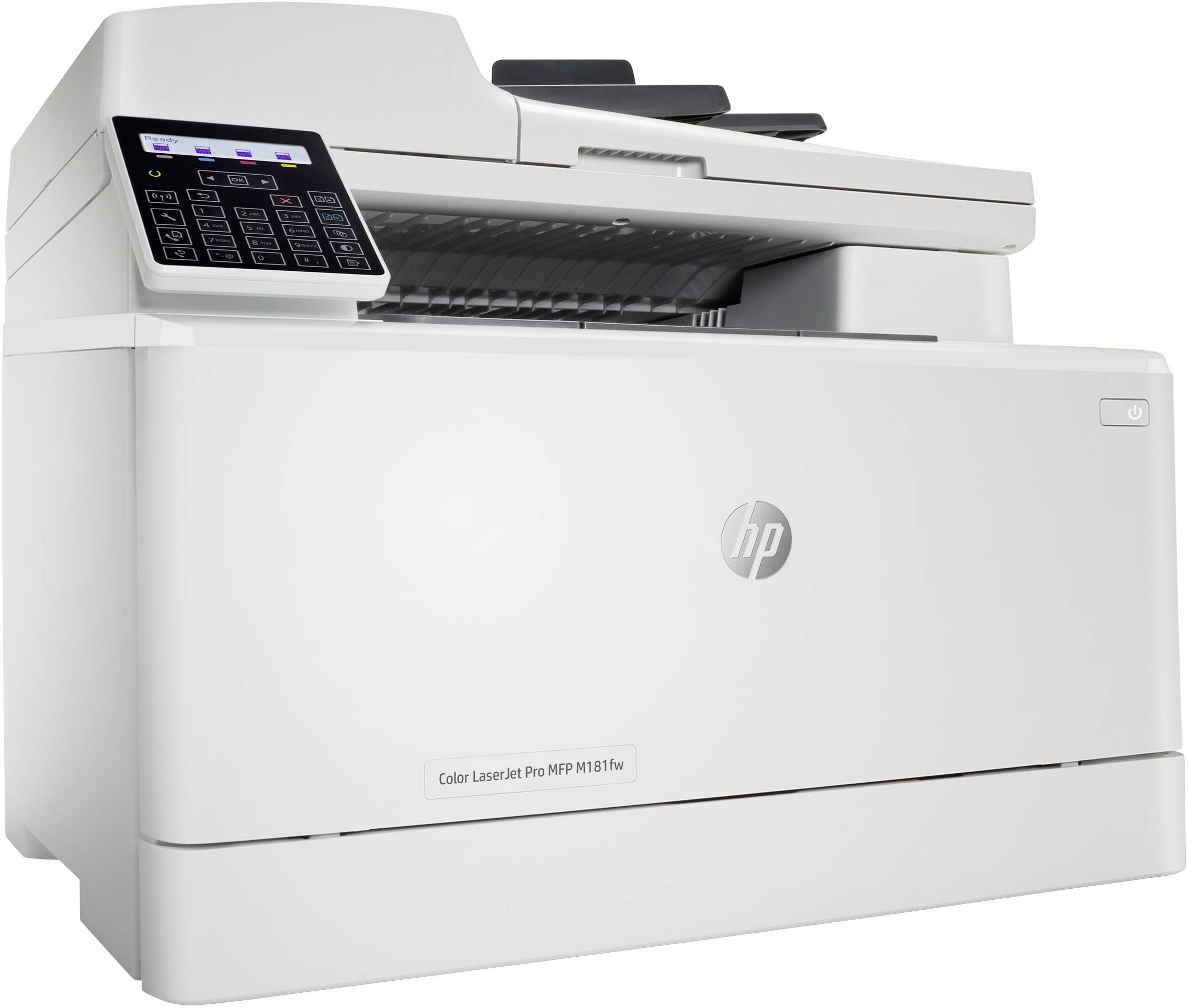 HP Color LaserJet Pro MFP M181fw Multifunktionsdrucker Laser Farbe A4 Drucker, Scanner, Kopierer, Fax LAN, WLAN, ADF