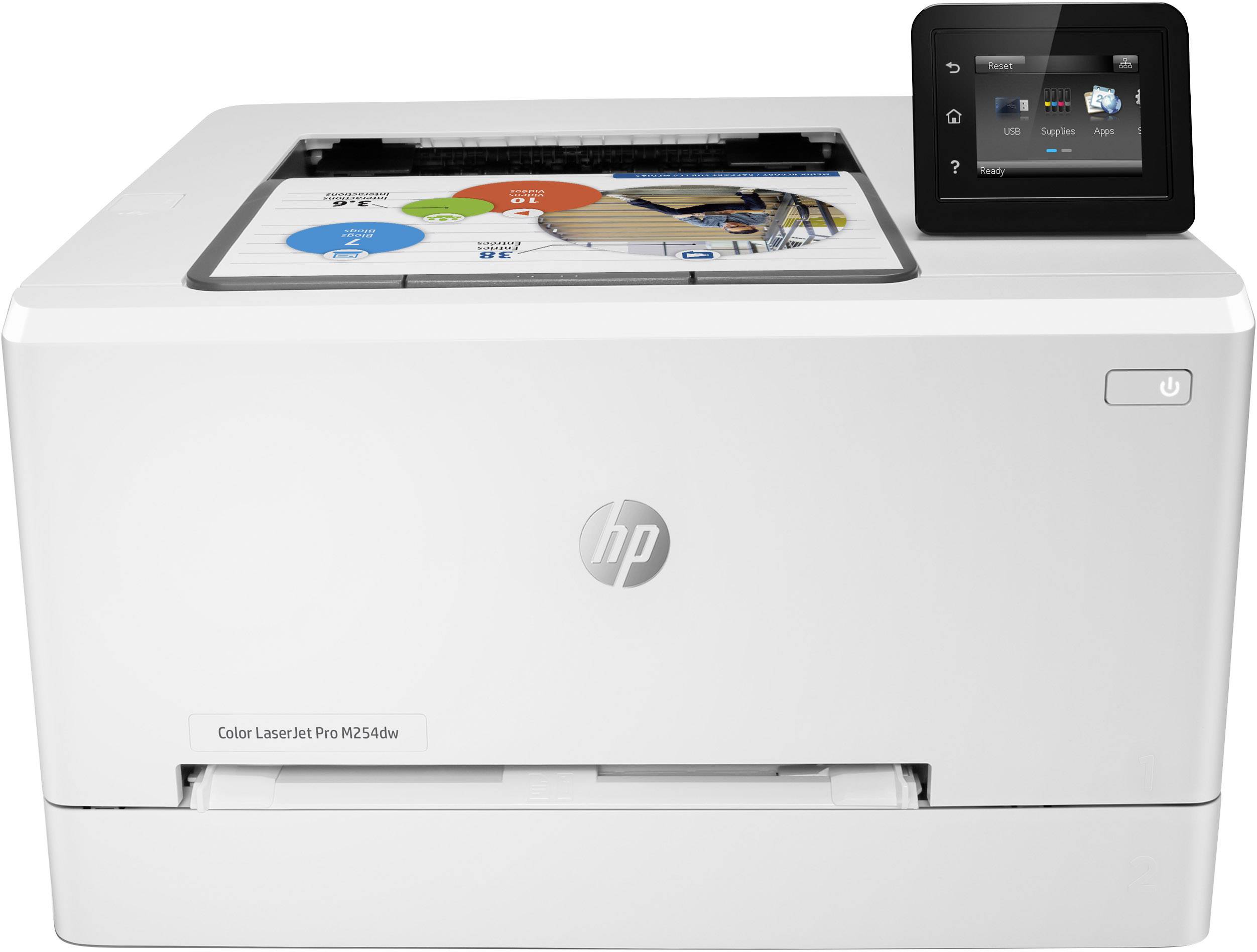 HP Color LaserJet Pro M 254 dw Drucker Laser Farbe A4 21 S./min 21 S./min 600 x 600 dpi LAN, WLAN, Duplex