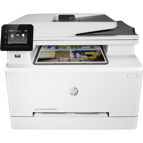 HP Color LaserJet Pro MFP M281fdn Farblaser-Multifunktionsdrucker A4 Drucker, Scanner, Kopierer, Fax LAN, Duplex, ADF