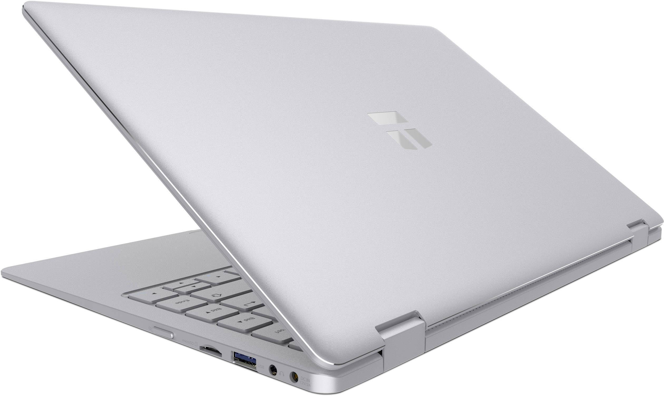 TrekStor® Primebook C13 33.8 cm (13.3 Zoll)  Full-HD+ Notebook Intel® Celeron® N3350 4 GB RAM 64 GB eMMC 64 GB SSD Intel HD Graphics 500 Win 10 Hom