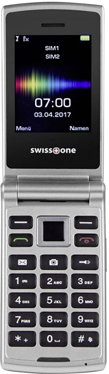 Swisstone SC700 Klapp-Handy Silber